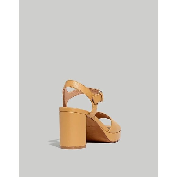 Madewell The Nadia Platform Sandal in Brown Tan - Picture 3 of 9